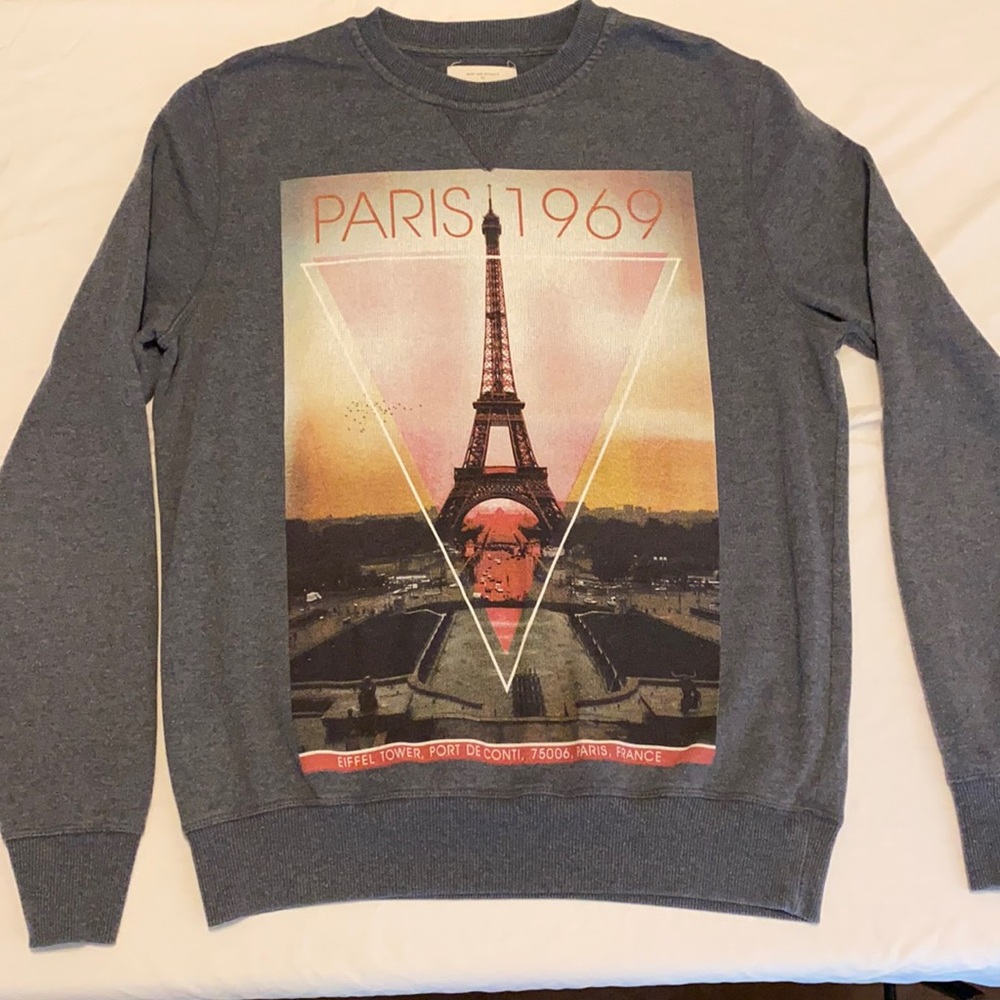 River Island Graphic Sweatshirt Size Large